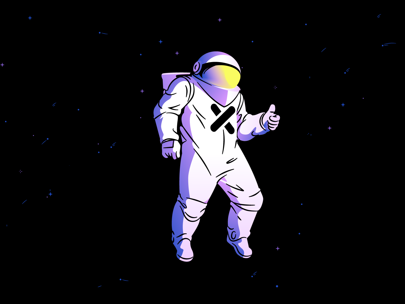 Cosmic astronaut design